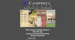 Desktop Screenshot of campbelldesign.com
